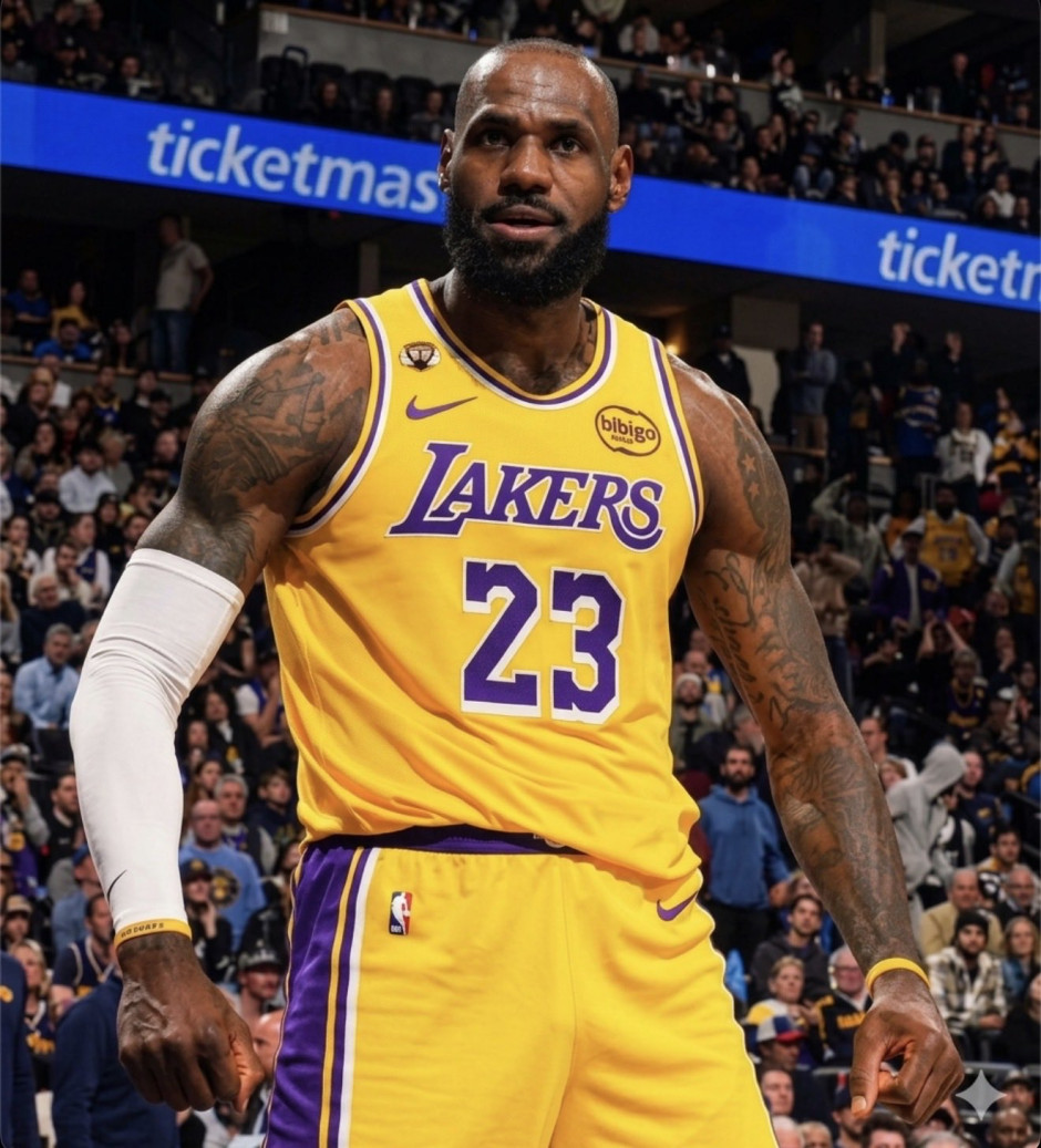 NBA湖人VS雷霆西部半决赛：詹姆斯职业生涯里第75次在季后赛首节得分上10 里夫斯低迷上半场仅4分